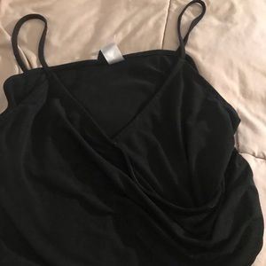 HARDLY EVER WORN WRAP TANK TOP
